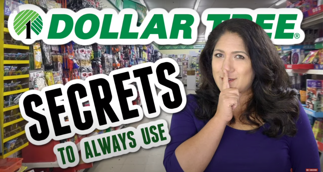 shopping at dollar tree